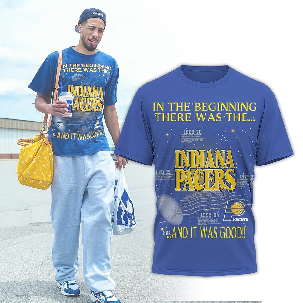 Tyrese Haliburton Indiana Basketball T-Shirt In The Beginning Best Gift For Fans
