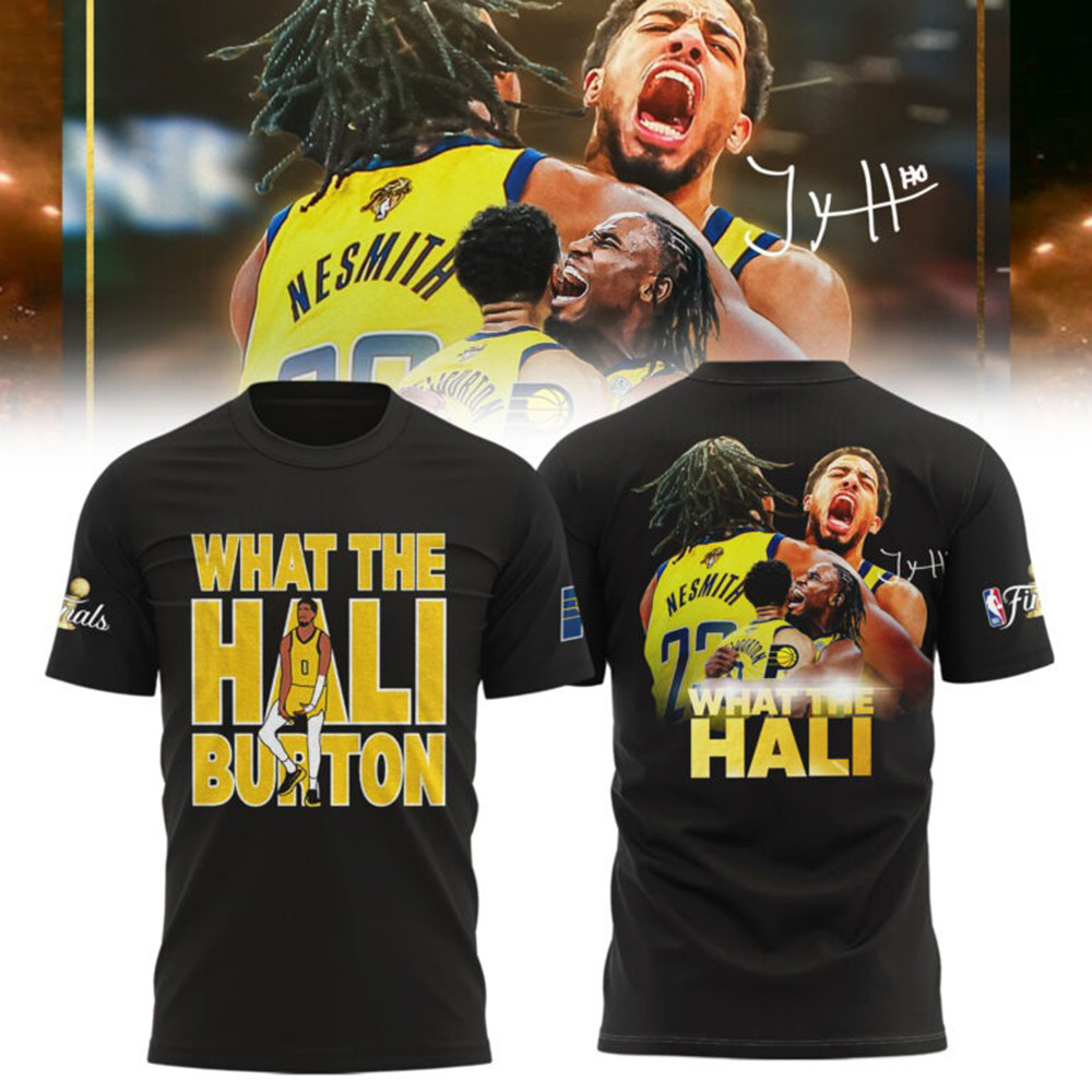 Tyrese Haliburton What The Hali Burton T-Shirt Basketball NBA Indiana Pacers Merch