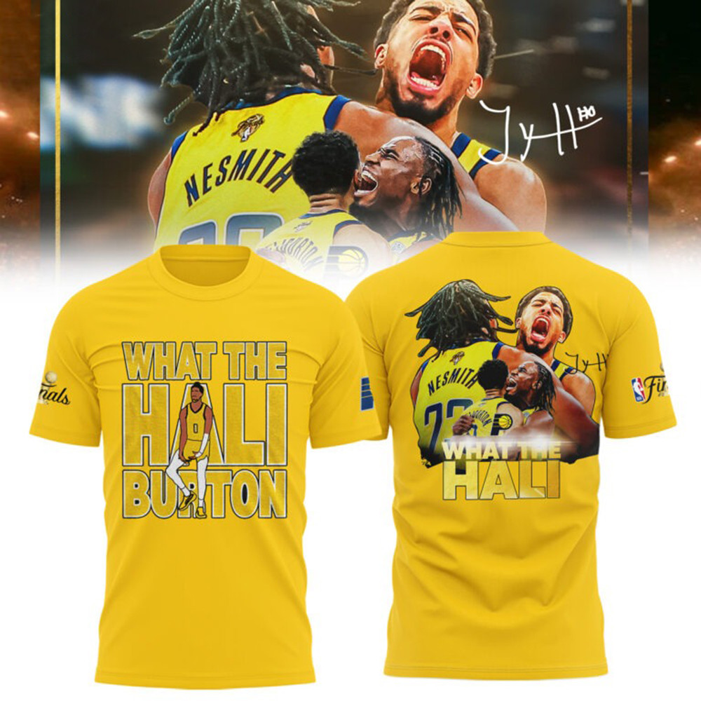 Tyrese Haliburton What The Hali Burton T-Shirt NBA Indiana Pacers Fan Gifts For Him