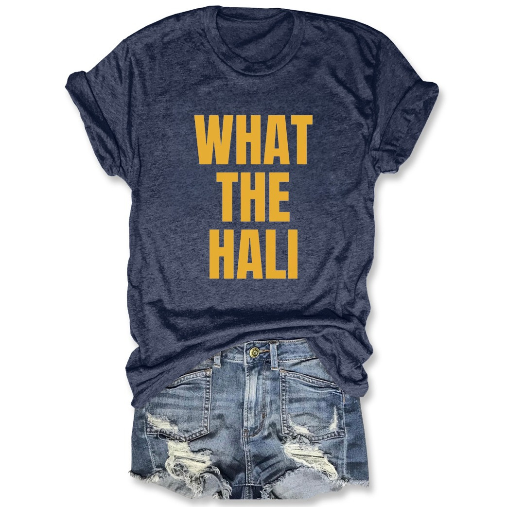 Tyrese Haliburton What The Hali Women's Shirt Indiana Pacers Basketball Fan Merch Gifts