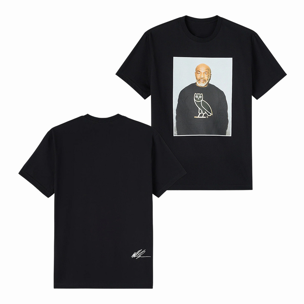 Tyson OG Photo Owl Logo T-Shirt October's Very Own Merch Streetwear Gift Ideas