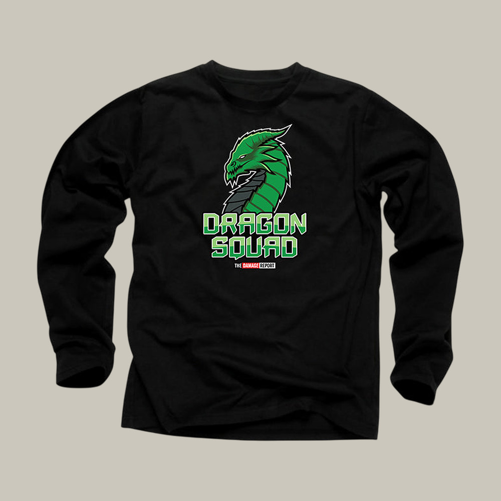 TYT Dragon Squad Long Sleeve Shirt The Damage Report Clothing Gifts For Husband
