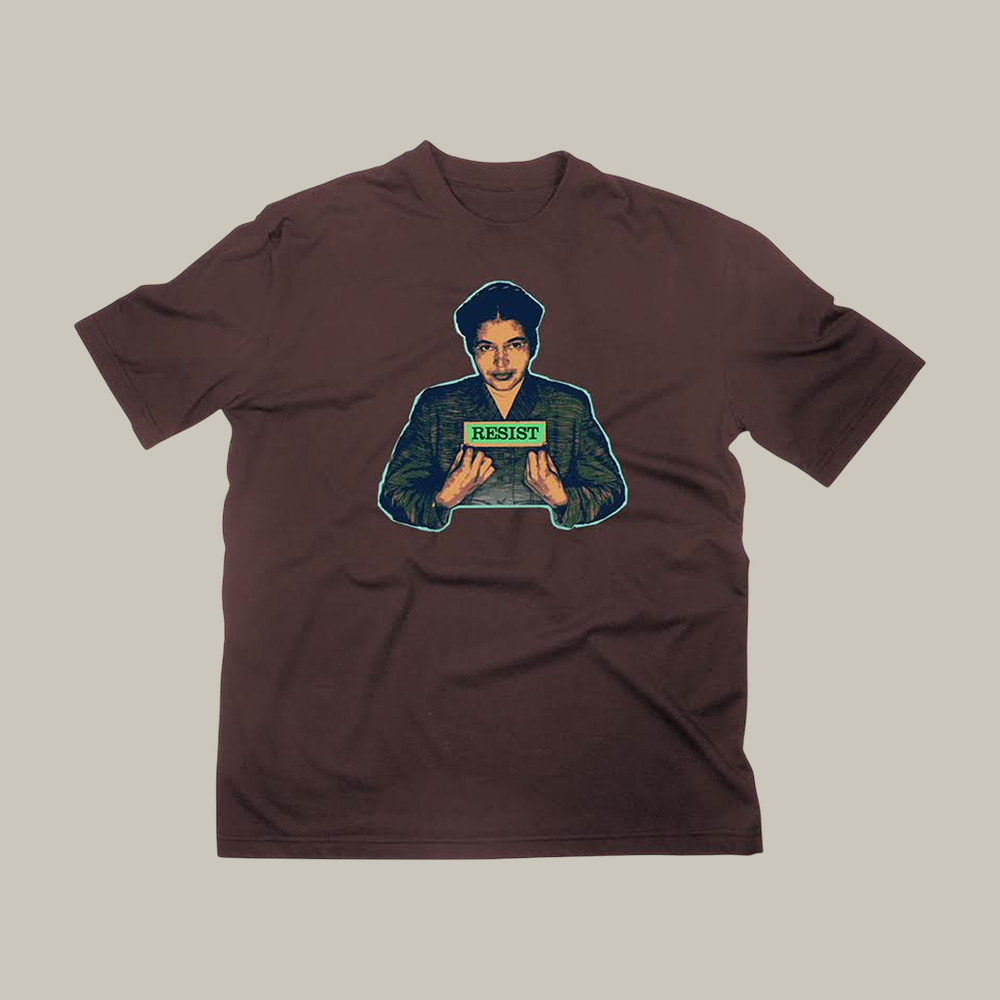 TYT Merch Rosa Resist T-Shirt Rosa Parks Apparel Patriotic Gifts For Her