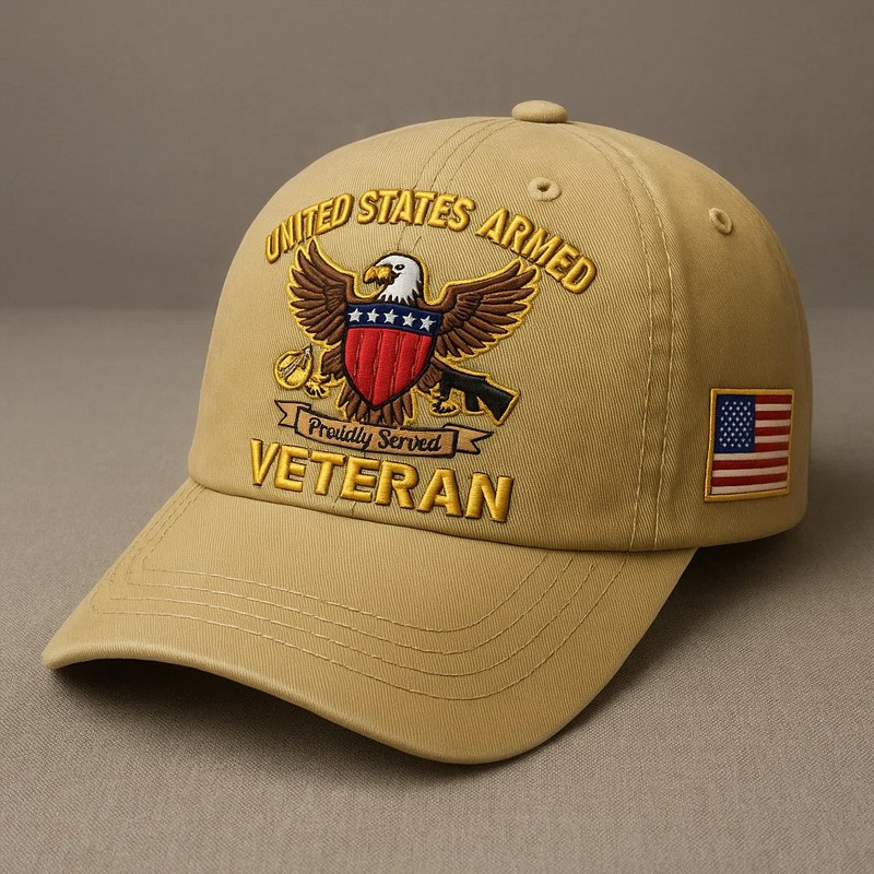 U.S Army United States Armed Merch Hat Proudly Served Veteran Best Veterans Day Gifts