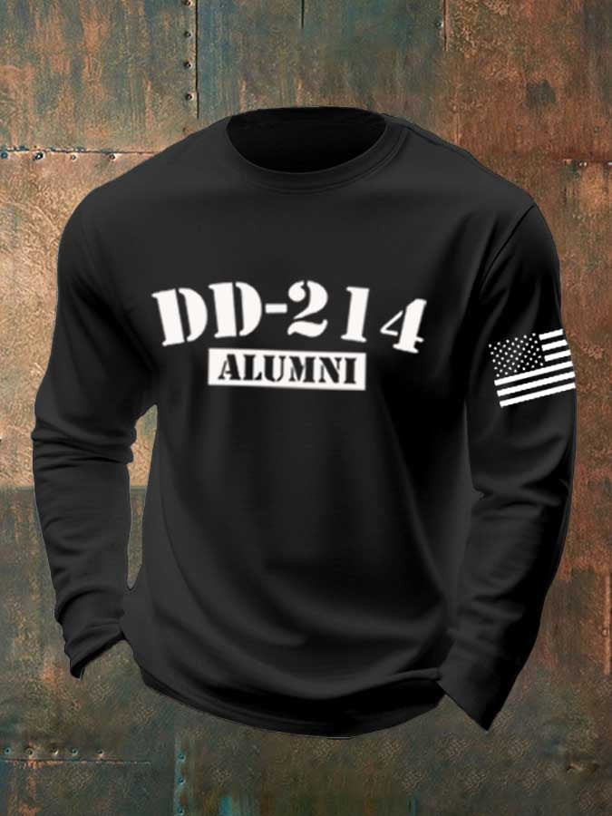 U.S DD-214 Long Sleeve Shirt Military Appreciation Clothing Best Veteran Gifts For Patriots