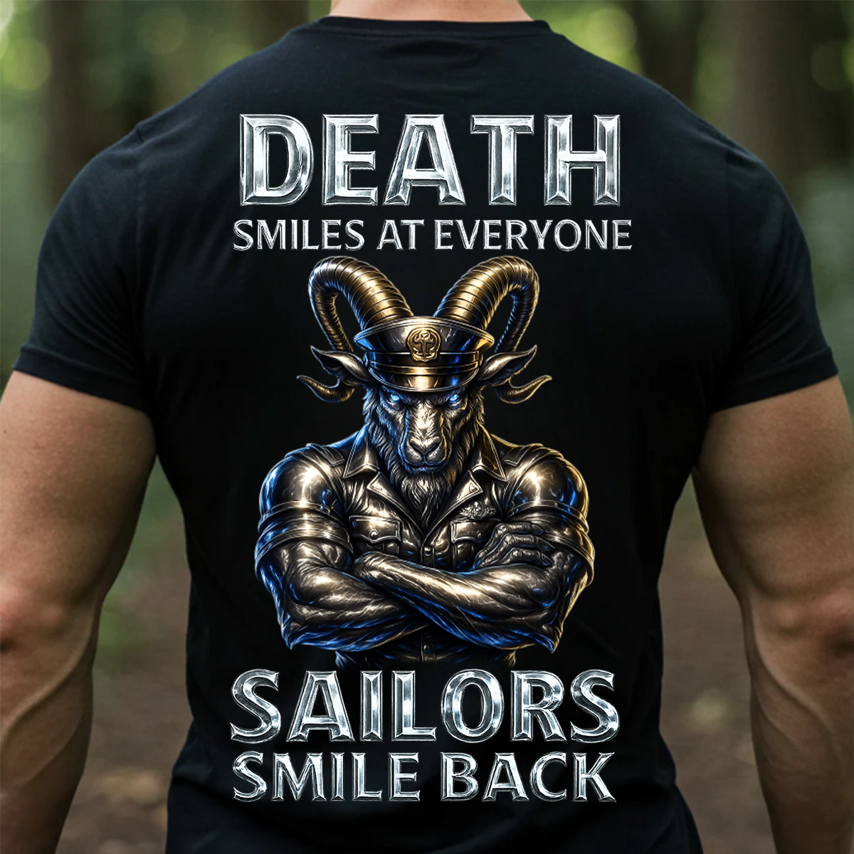 U.S Navy Goat Tee Proud Military Shirt Patriotic Gift For Veteran's Day