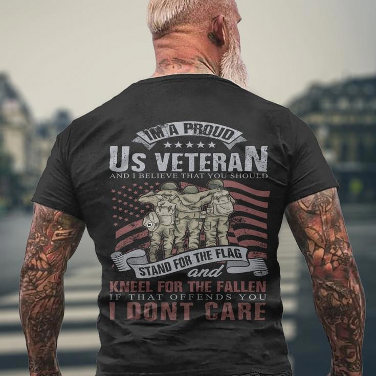 U.S Veteran Im A Proud Us Veteran T-Shirt Stand For The Flag Father's Days Gifts For Veterans