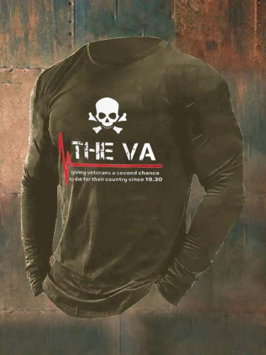 U.S Veteran Merch Long Sleeve Shirt The VA Giving Veterans A Second Chances Gift Ideas