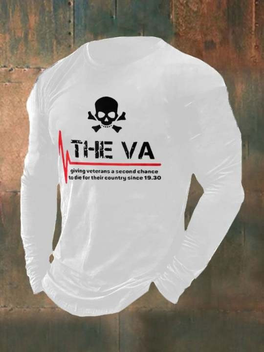 U.S Veteran Merch Long Sleeve Shirt The VA Giving Veterans A Second Chances Gift Ideas