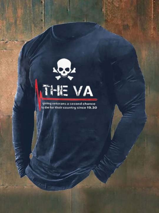 U.S Veteran Merch Long Sleeve Shirt The VA Giving Veterans A Second Chances Gift Ideas