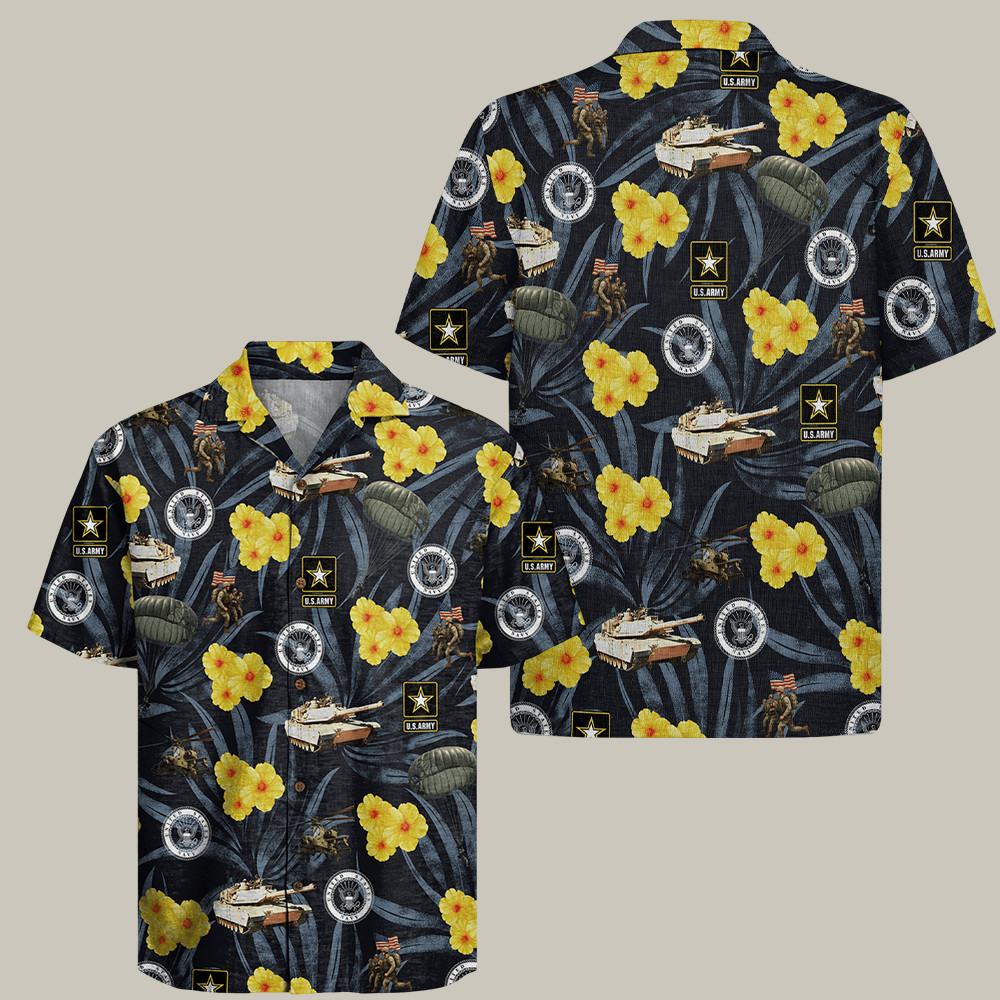 U.S. Army 250Th Anniversary Hawaiian Shirt Veteran Honoring Gifts For Military