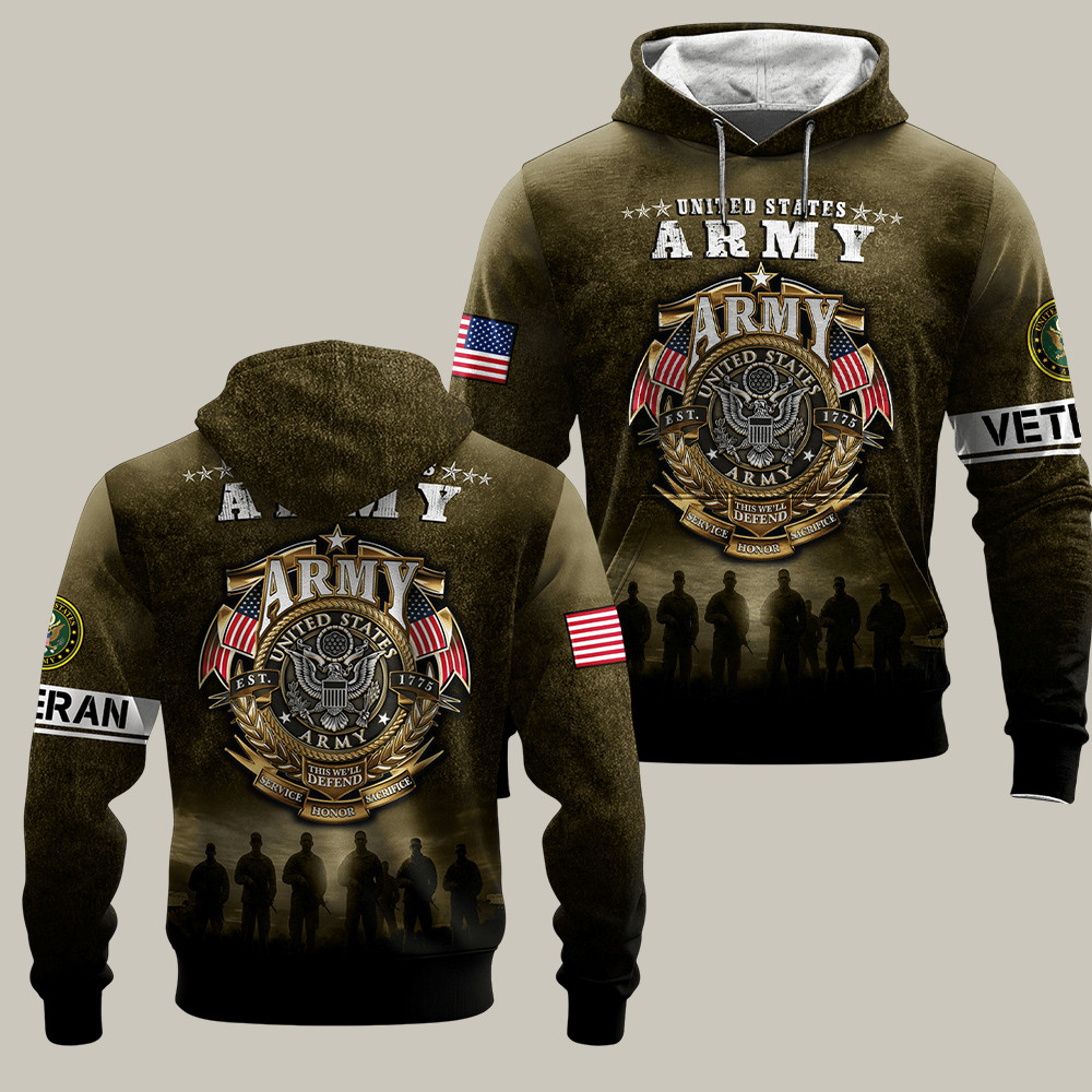U.S. Army 250Th Anniversary Hoodie This We'll Defend Patriotic Gifts For Dad
