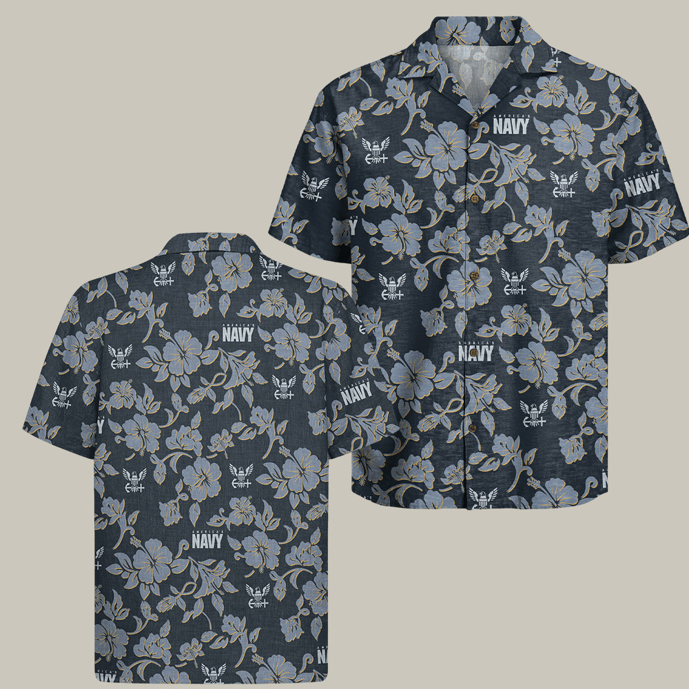 U.S. Navy 250Th Anniversary Hawaiian Shirt Hero Never Forgotten Us Navy Gifts For Him