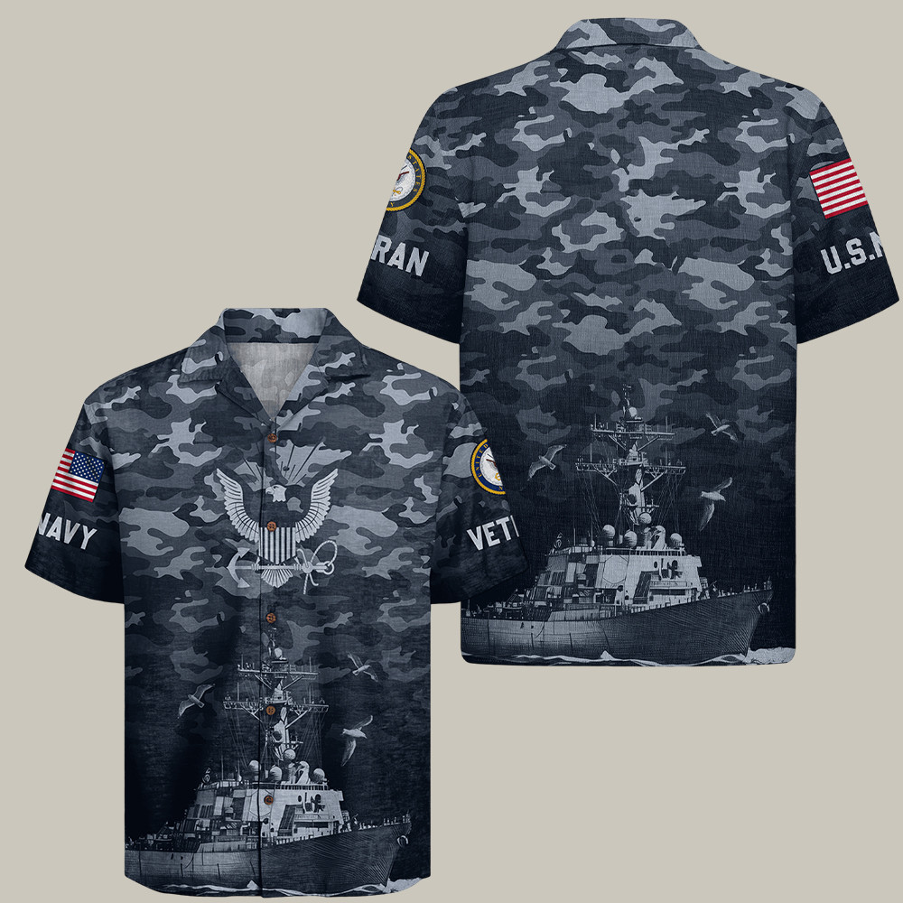 U.S. Navy 250Th Anniversary Hawaiian Shirt Show Service Pride Us Navy Chief Gifts