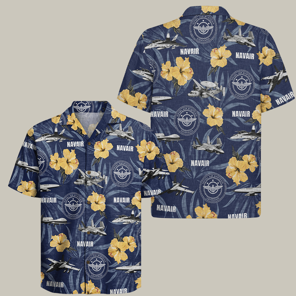 U.S. Navy Air 250Th Birthday Hawaiian Shirt Airborne All the Way Gifts For Father