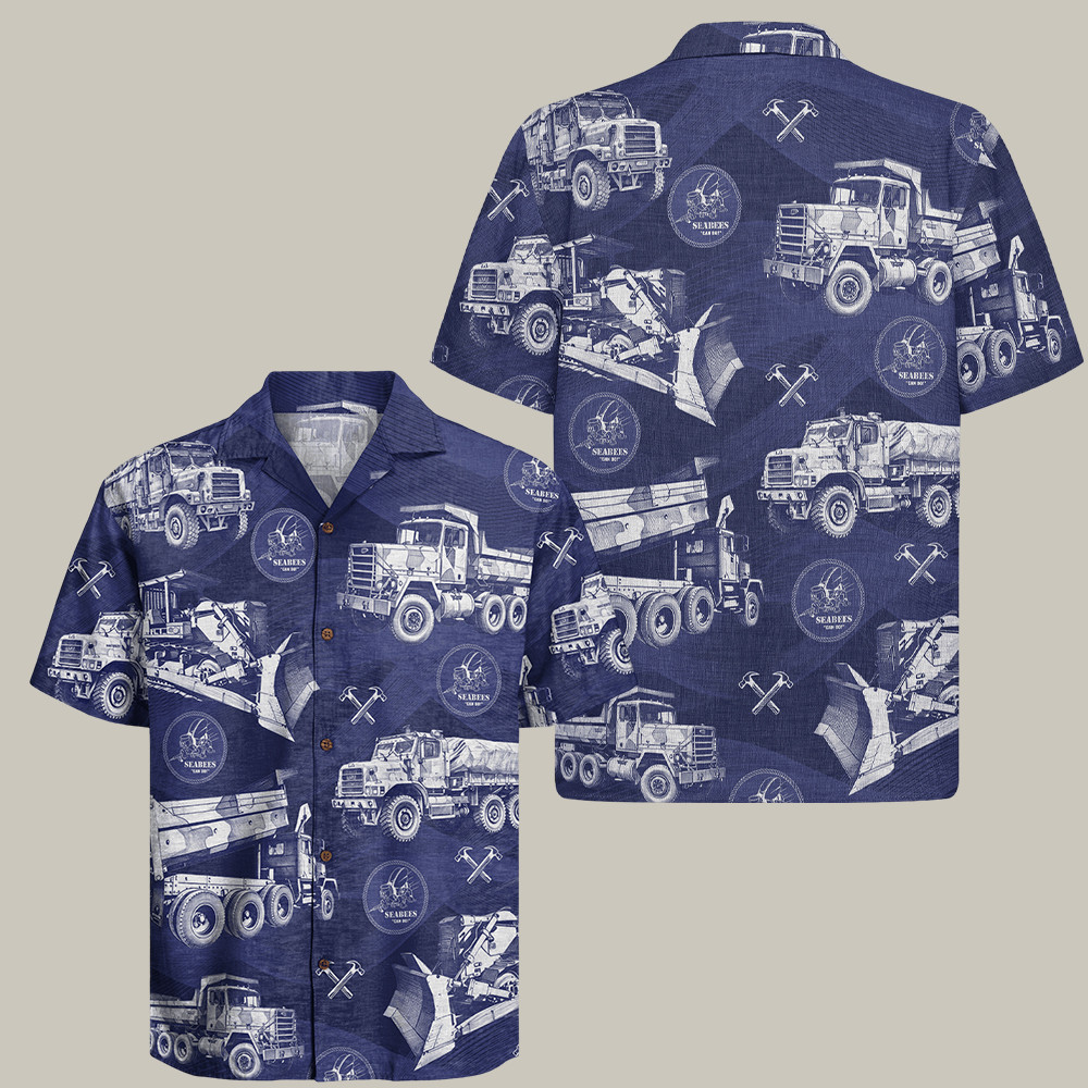 U.S. Navy Seabees 250Th Anniversary Hawaiian Shirt Navy Construction Battalion Gifts For Him