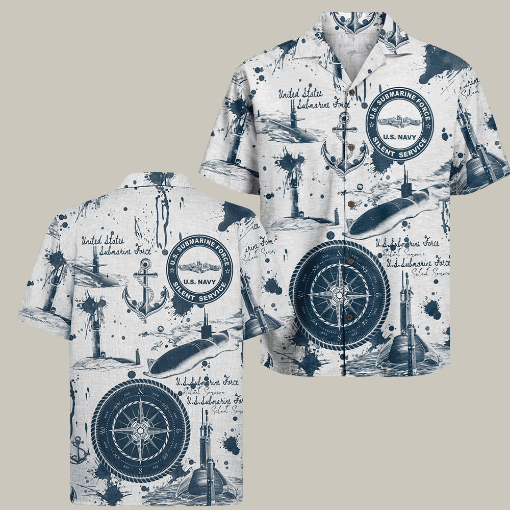 U.S. Submarine Force 250Th Anniversary Hawaiian Shirt Silent Service Gifts For Navy Veterans