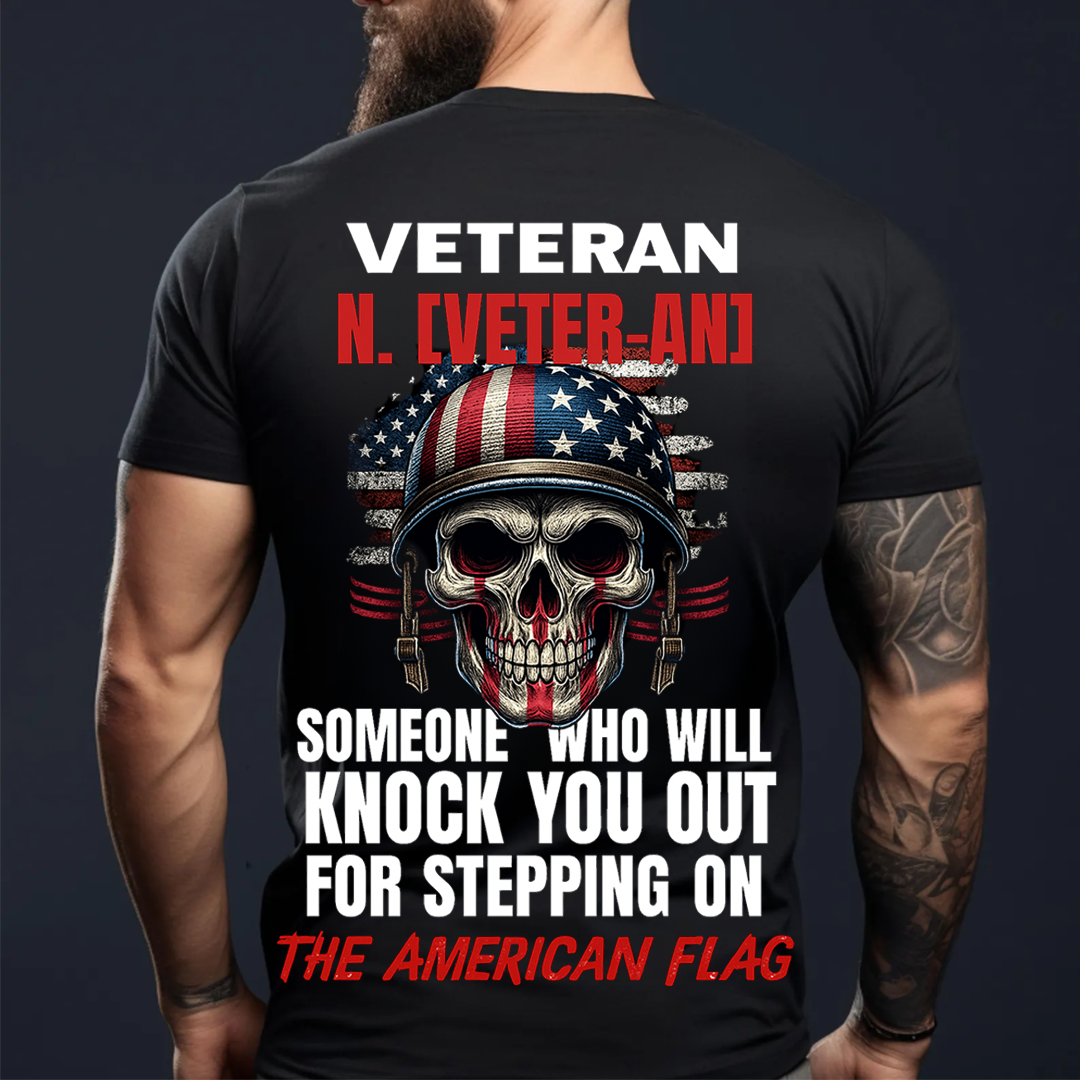 U.S. Veteran Shirt  Bold Military Humor Funny Veteran Shirt Perfect Gift For Veteran 