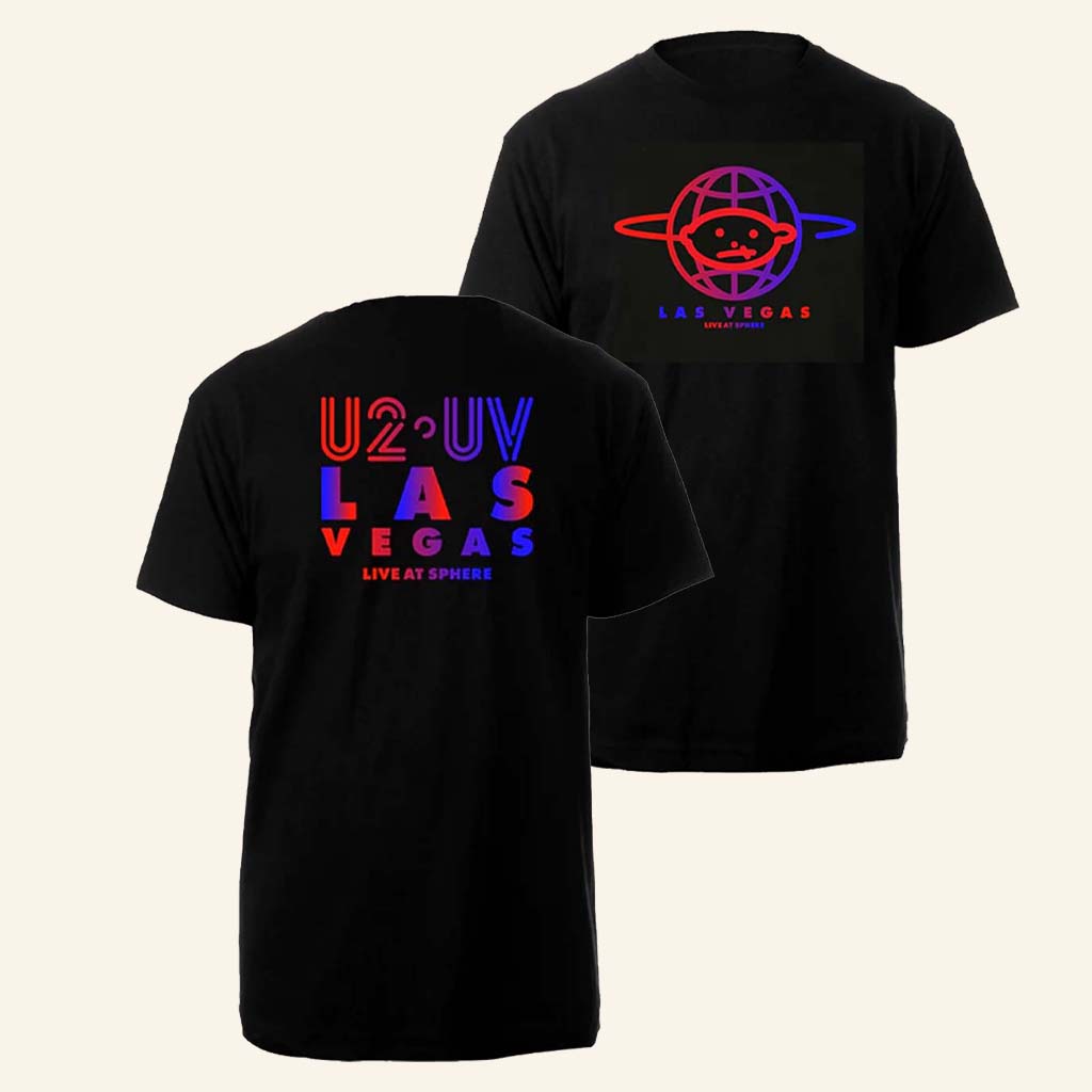 U2 Merch Achtung Baby U2 UV Las Vegas Live At Sphere T-Shirt Gift For Fans U2 Merch Achtung Baby U2 UV Las Vegas Live At Sphere T-Shirt Gift For Fans