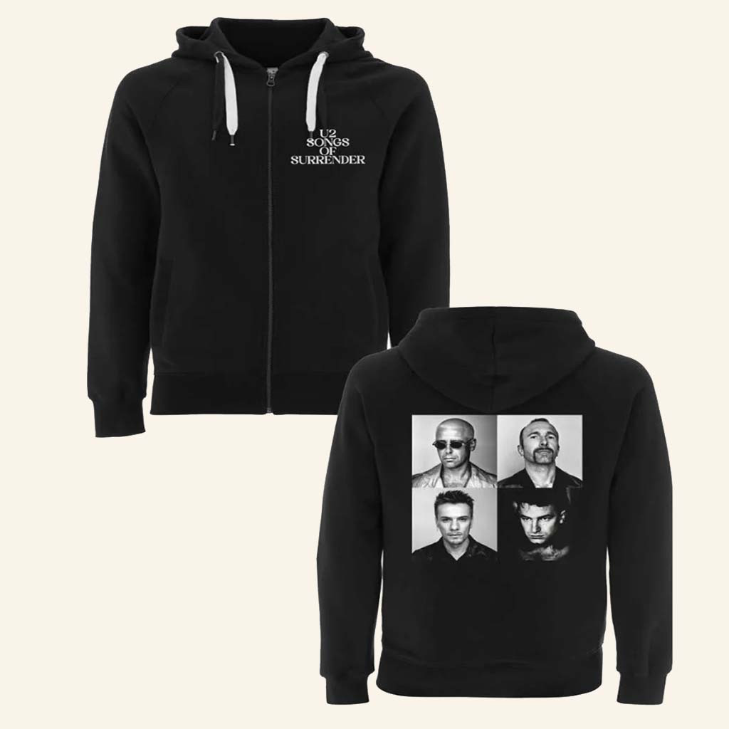U2 Merch Songs Of Surrender Album Zip Hoodie Unique Gift For Boyfriend U2 Merch Songs Of Surrender Album Zip Hoodie Unique Gift For Boyfriend