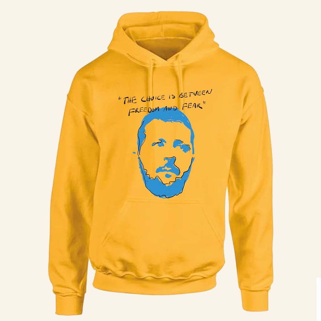 U2 Merch The Choice Is Between Freedom And Fear Hoodie Gift For Mom U2 Merch The Choice Is Between Freedom And Fear Hoodie Gift For Mom