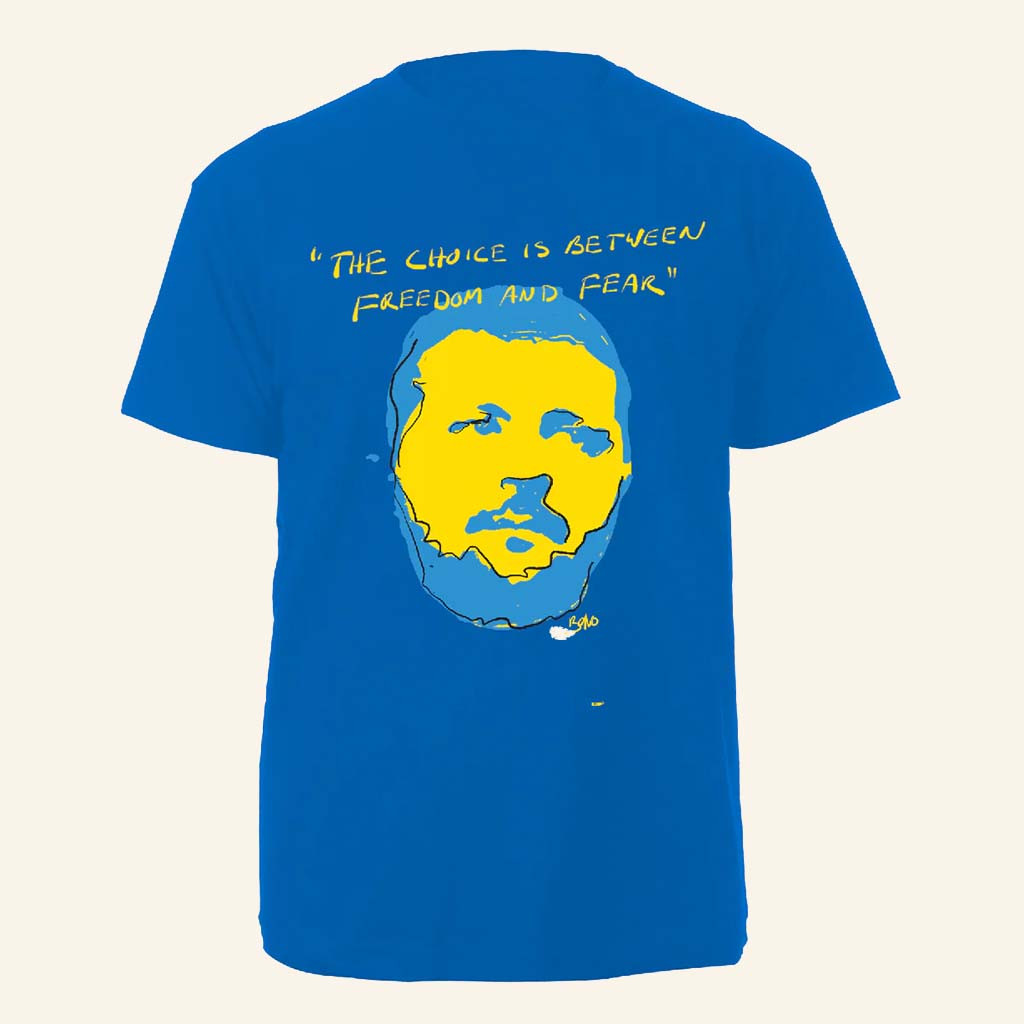 U2 Merch The Choice Is Between Freedom And Fear T-Shirt Best Gift For Dad