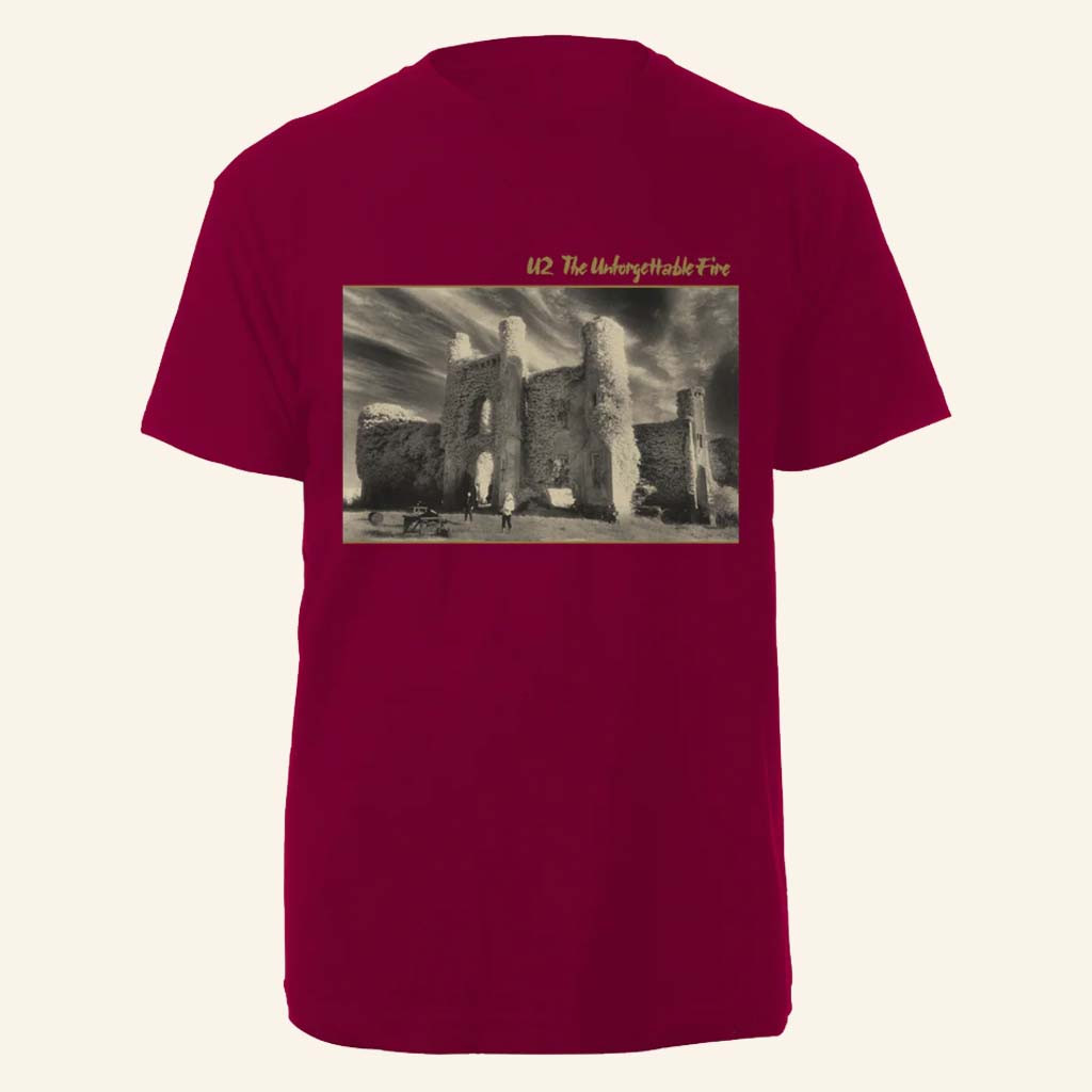 U2 Merch The Unforgettable Fire Album T-Shirt Best Gift For Girlfriend