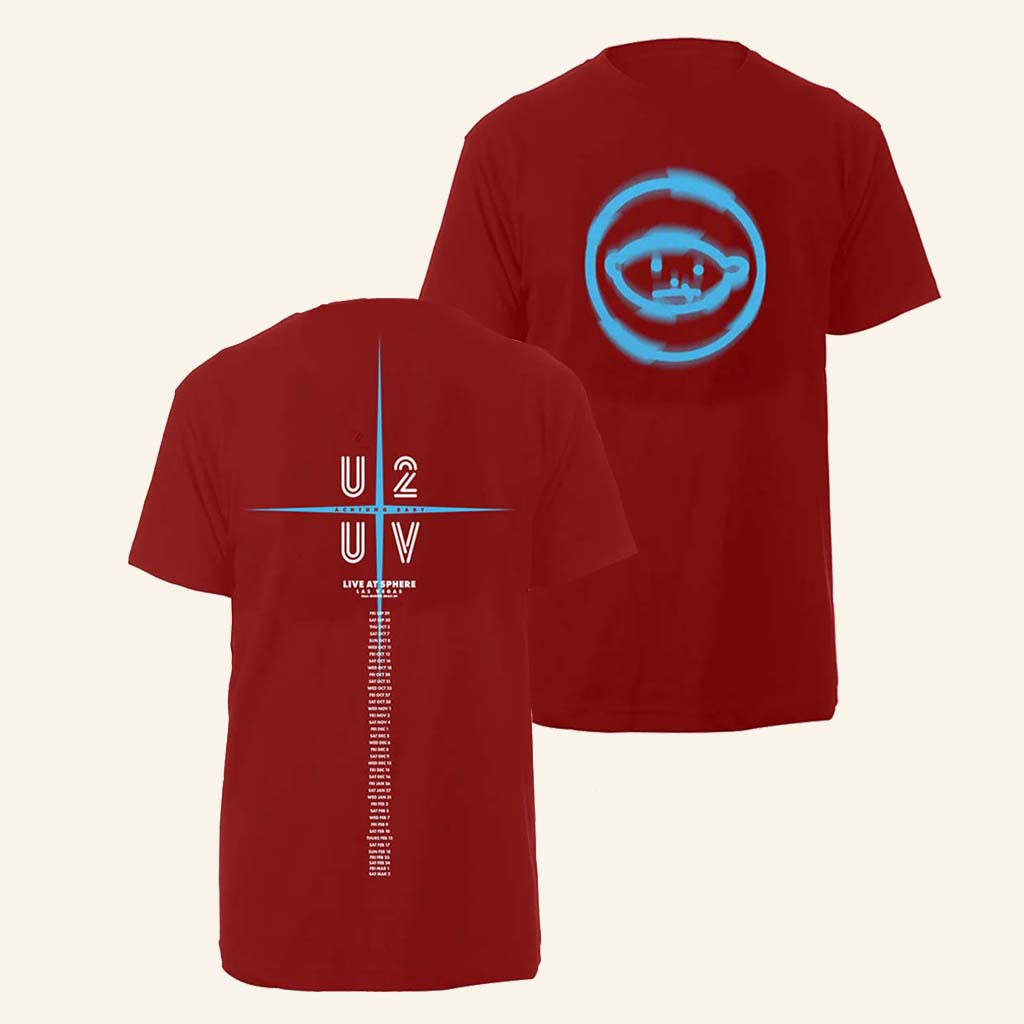 U2 Merch U2 UV Glow Baby T-Shirt Birthday Gift Ideas For Husband U2 Merch U2 UV Glow Baby T-Shirt Birthday Gift Ideas For Husband