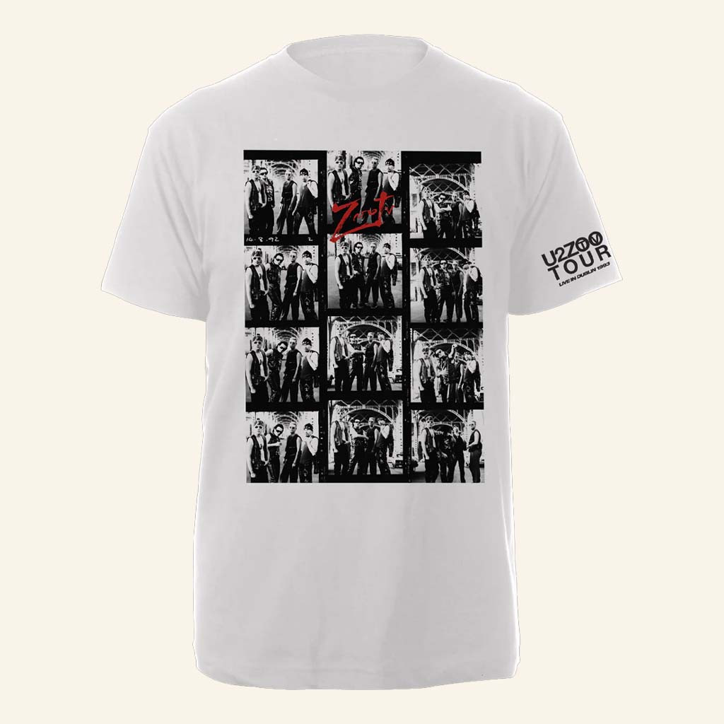 U2 Merch ZOO TV Tour Contact White T-Shirt Gift Ideas For Husband U2 Merch ZOO TV Tour Contact White T-Shirt Gift Ideas For Husband