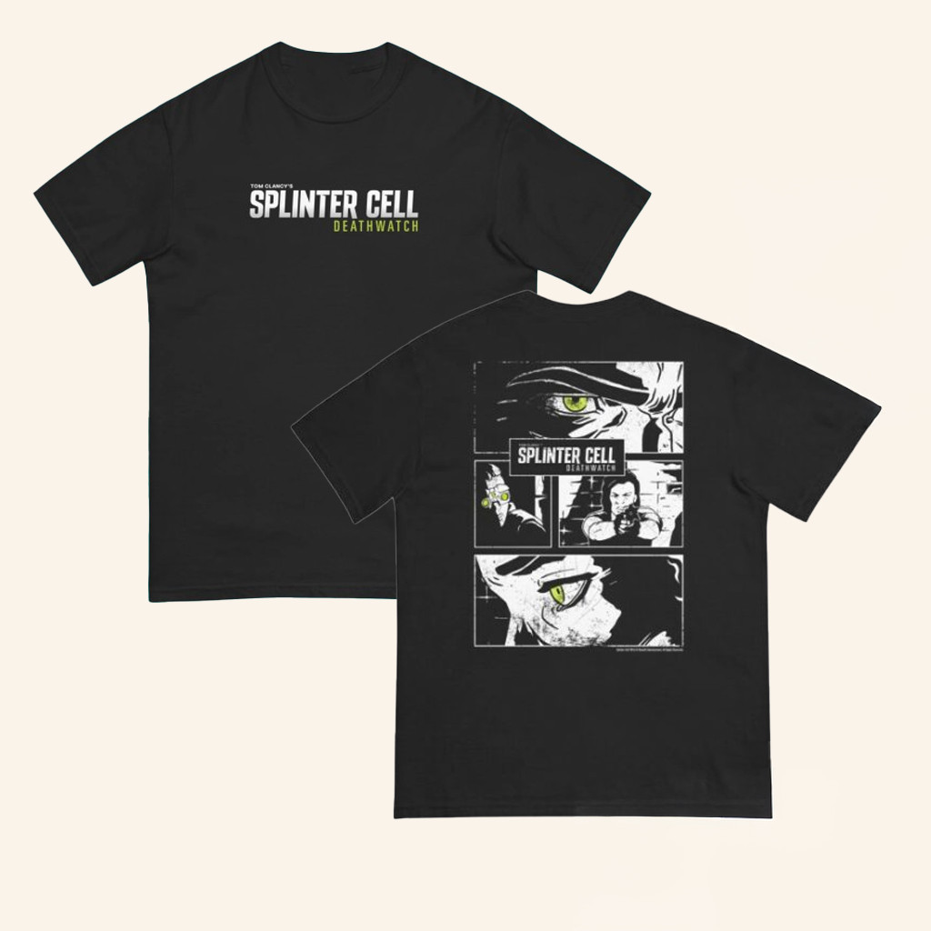 Ubisoft Gear Merch Deathwatch Comic Panel T-Shirt Husband Christmas Gift Ideas Ubisoft Gear Merch Deathwatch Comic Panel T-Shirt Husband Christmas Gift Ideas