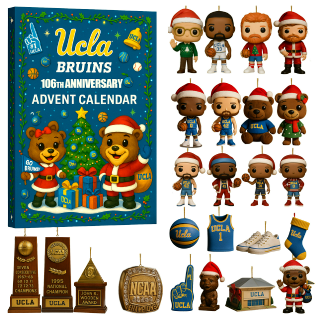 Ucla Bruins 106th Anniversary Advent Calendar 2025 Fun Advent Calendar Christmas Gift Ideas