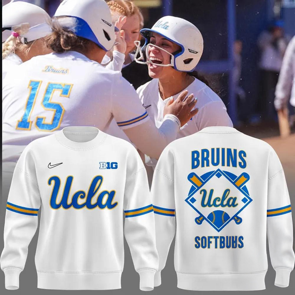 UCLA Bruins Softball Limited Edition 2025 Sweatshirt Gifts For Softball Lovers