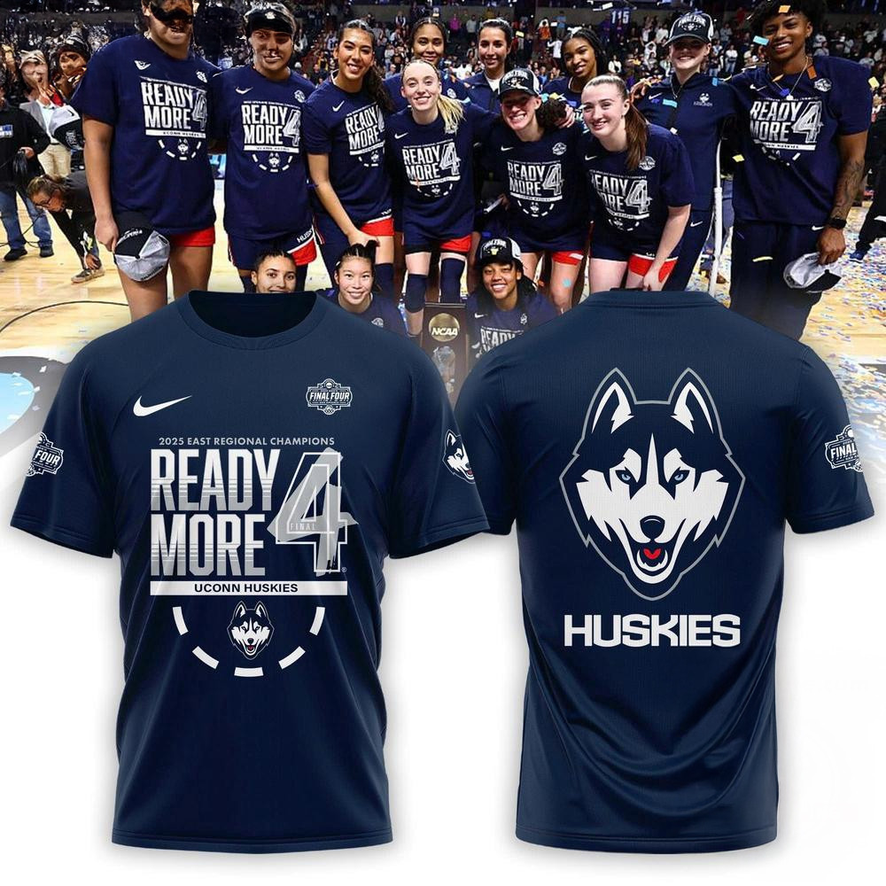 UConn Huskies 2025 NCAA Women's Basketball Tournament March Madness Final Four Shirt
