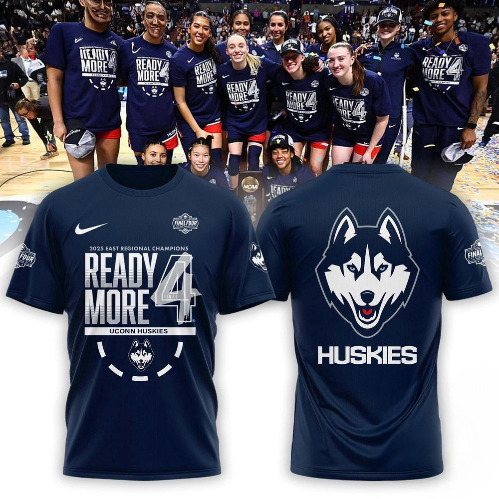 UConn Huskies 2025 NCAA Women's Basketball Tournament March Madness Final Four Shirt Her Gifts
