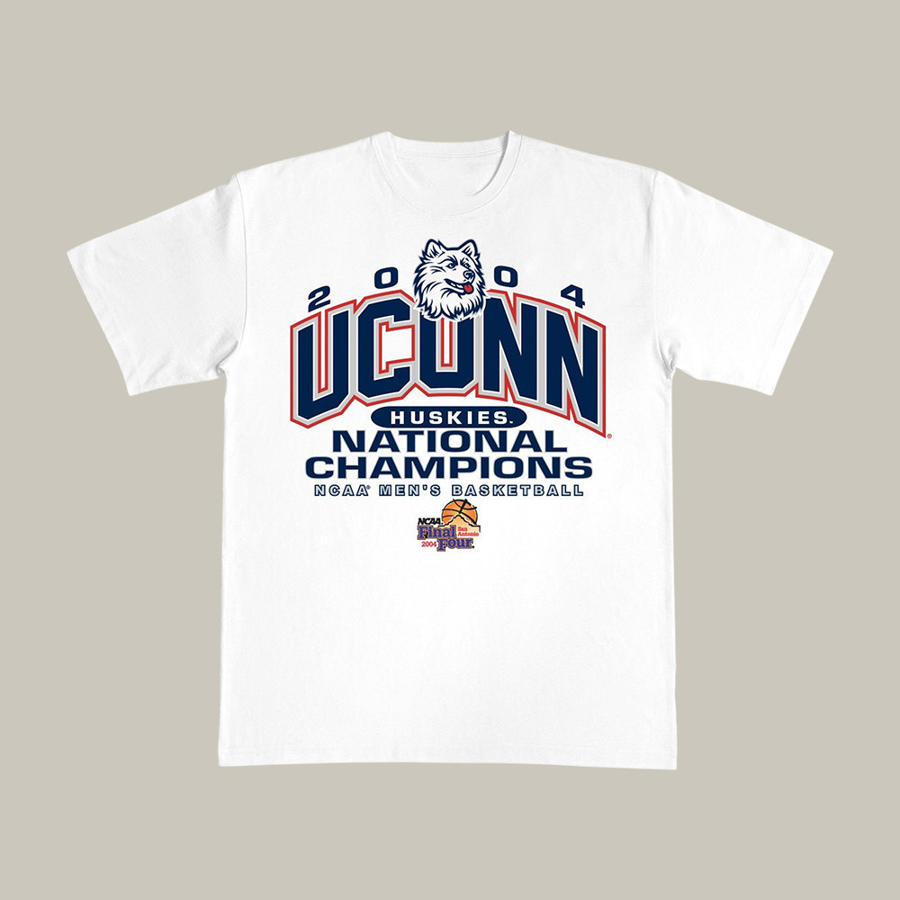 UConn Huskies 2026 Basketball Final Four T-Shirt Game Day Clothing March Madness Gift
