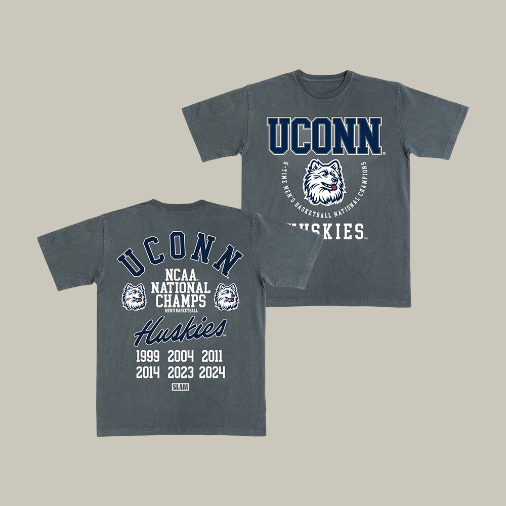 UConn Huskies 2026 Basketball Final Four T-Shirt March Madness Clothing Game Day Gear