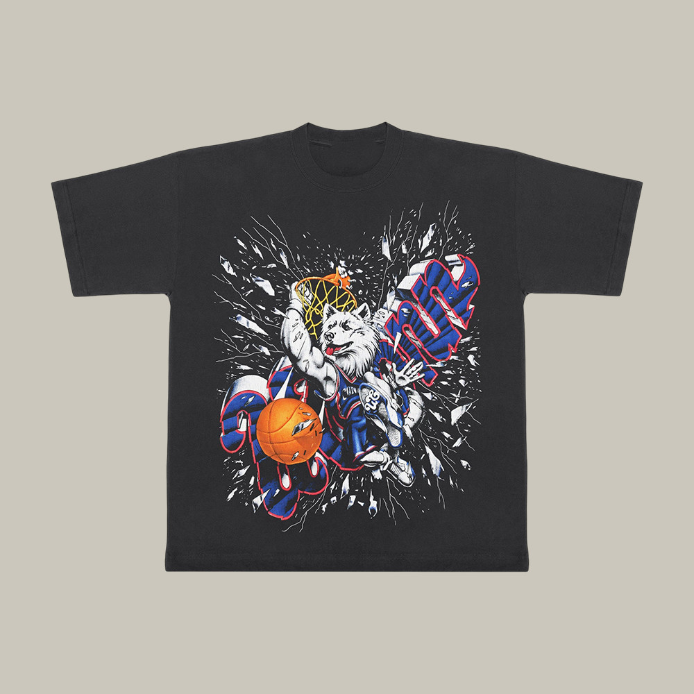 UConn Huskies 2026 NCAA Basketball Final Four T-Shirt Basketball Dad Shirt Gift Idea