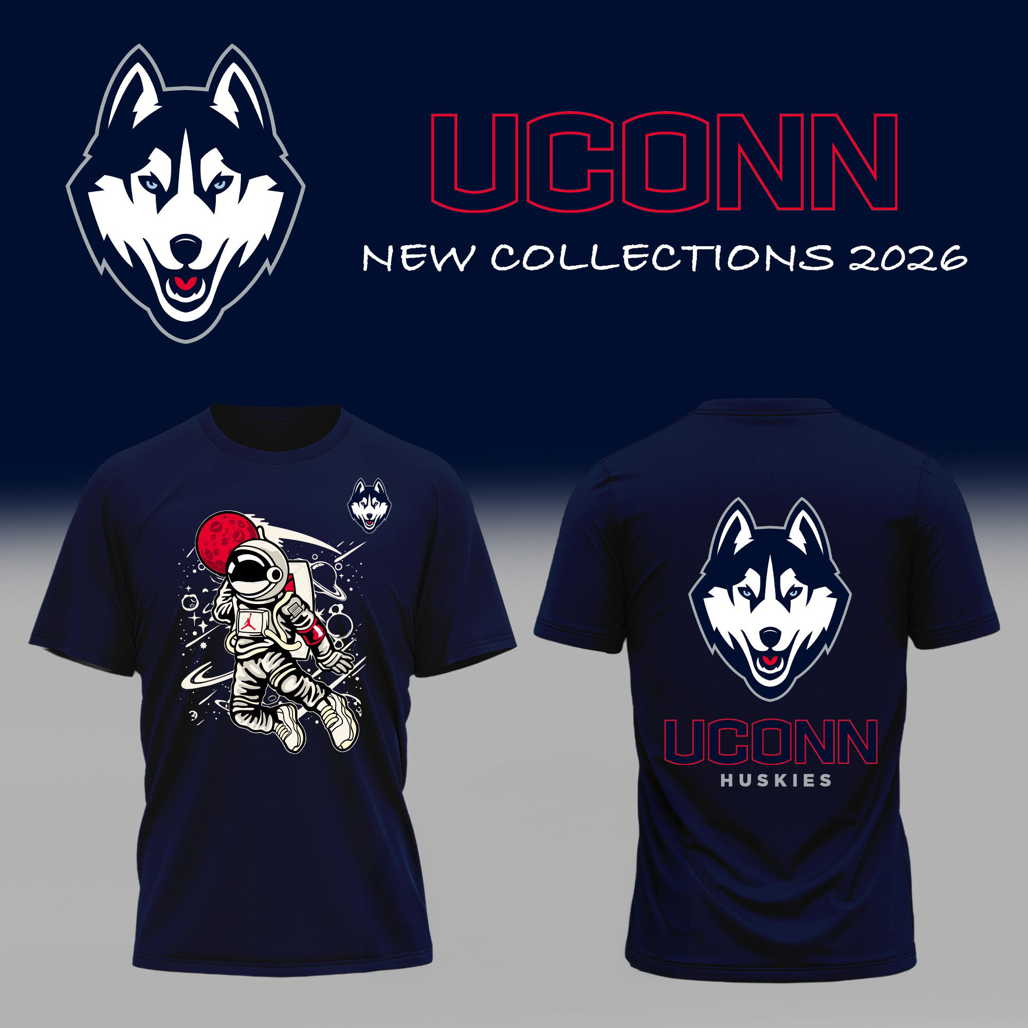 UConn Huskies Basketball Team T-Shirt 2026 NCAA Basketball Final Four Shirt Best Fan Gift
