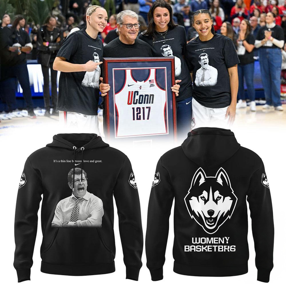 UConn Huskies Geno Auriemma Limited Edition Hoodie Good Gifts For Softball Fans