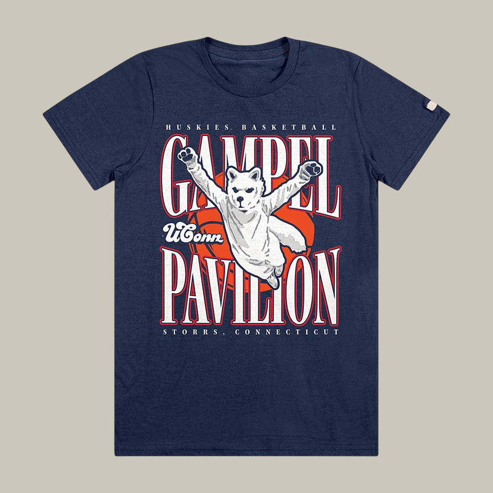 UConn Huskies Homefield Basketball T-Shirt Gampel Pavilion 2026 Final Four Shirt Basketball Gear