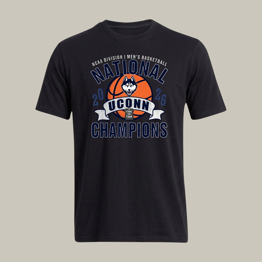 Uconn Huskies NCAA Division I Men's Basketball National Champions T-Shirt Basketball Outift