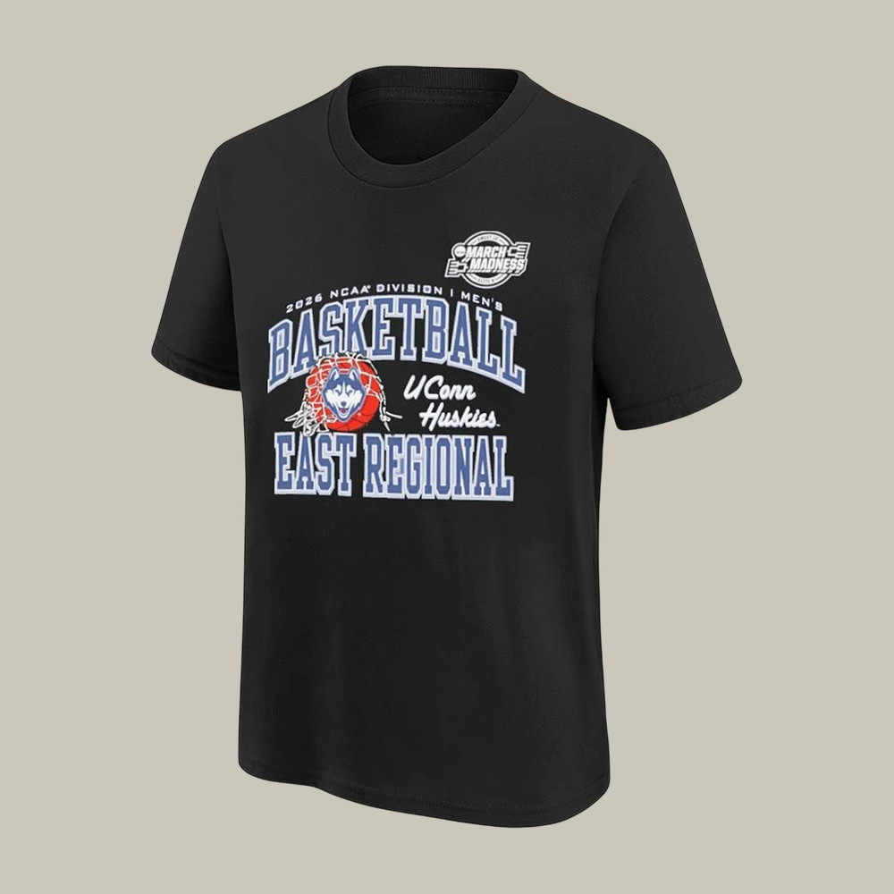UConn Huskies NCAA Division I Men's Basketball T-Shirt 2026 Final Four Shirt Fan Gear