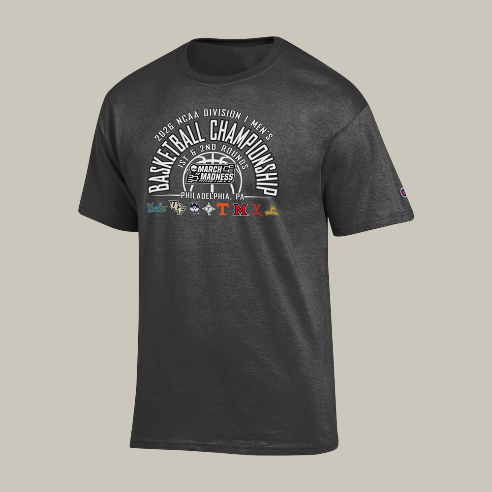 UConn Huskies NCAA March Madness Philadelphia T-Shirt Basketball Final Four 2026 Merchandise