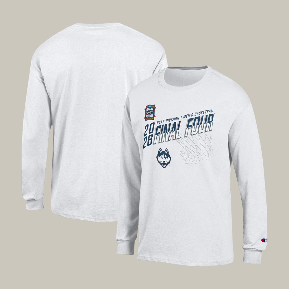 UConn Huskies NCAA Men's Basketball Long Sleeve Shirt March Madness Final Four Merch Gift