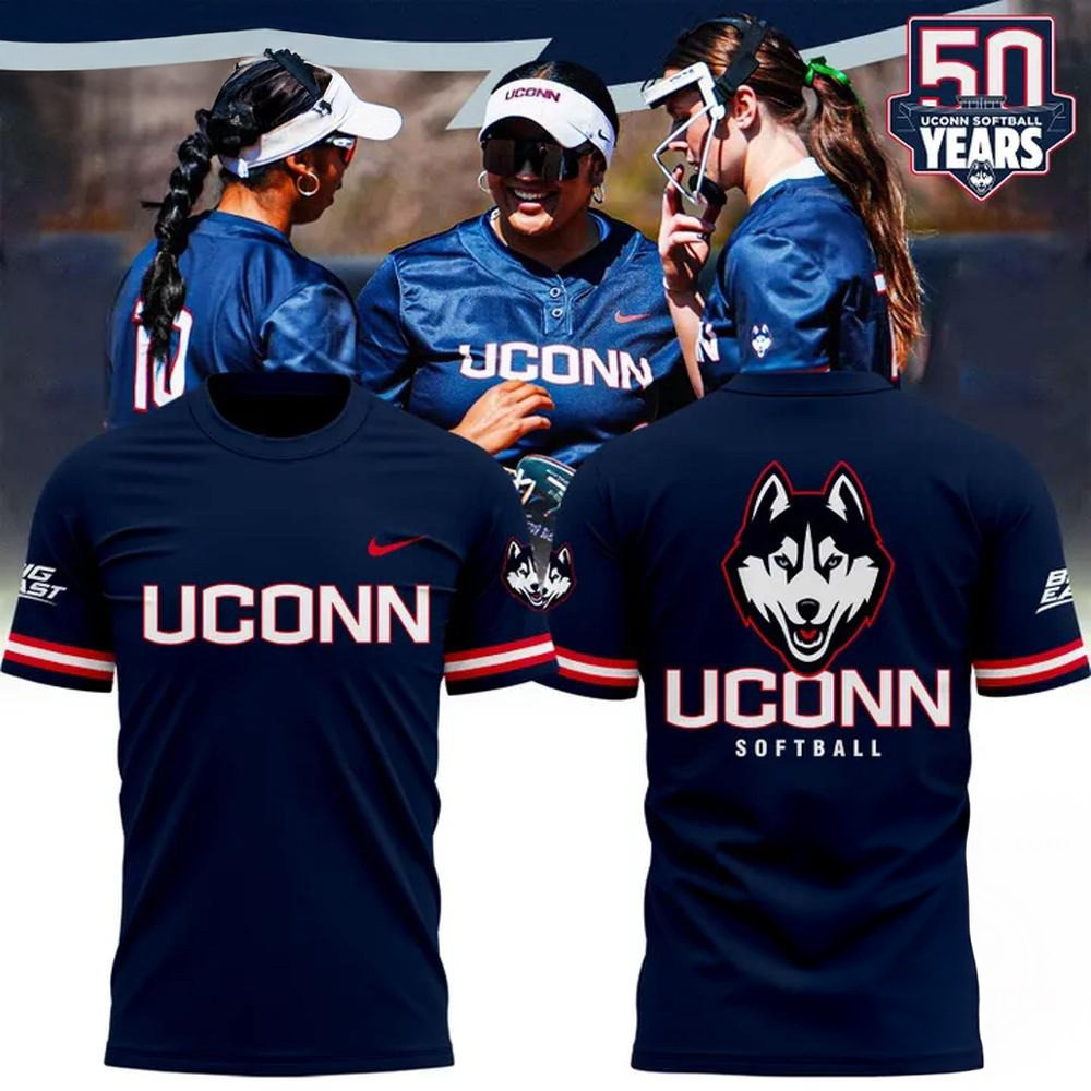 UConn Huskies Softball New Season 2025 Shirt Gifts For Softball Fan