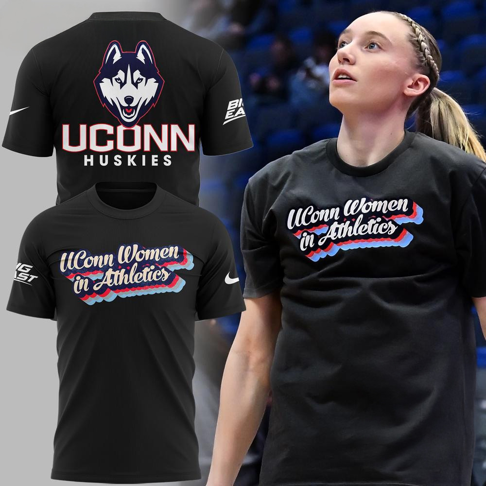 UConn Huskies Women's Basketball 2025 In Athletics T-Shirt Basketball Fan Gift Ideas