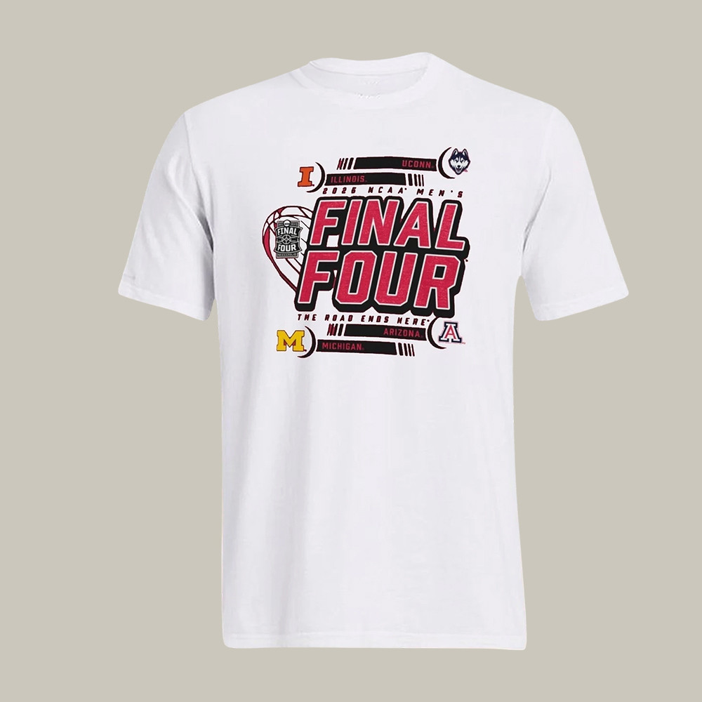 Uconn Illinois Arizona Michigan Men's Final For T-Shirt March Madness Merch Best Fan Gear