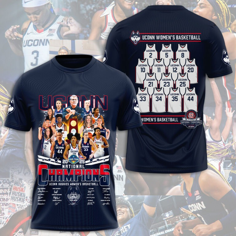 Uconn National Championship 2025 Hoodie Women's Basketball Championships Apparel Fan Gear