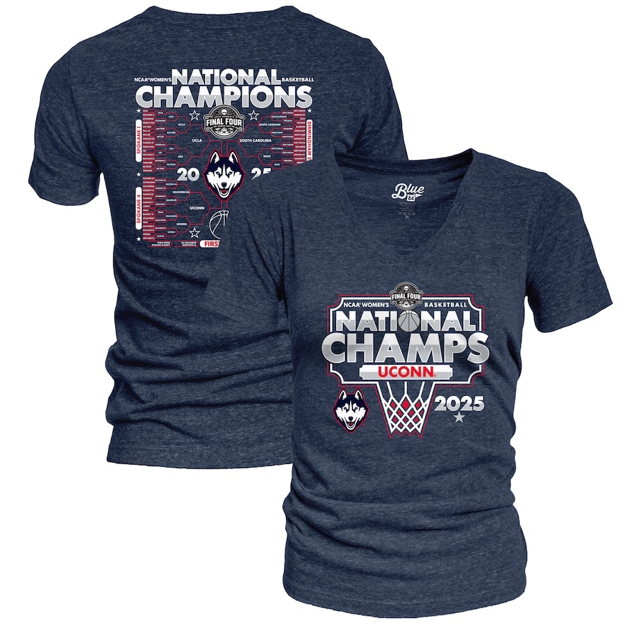UConn WBB National Champions T-Shirt Gifts For Basketball Teammates