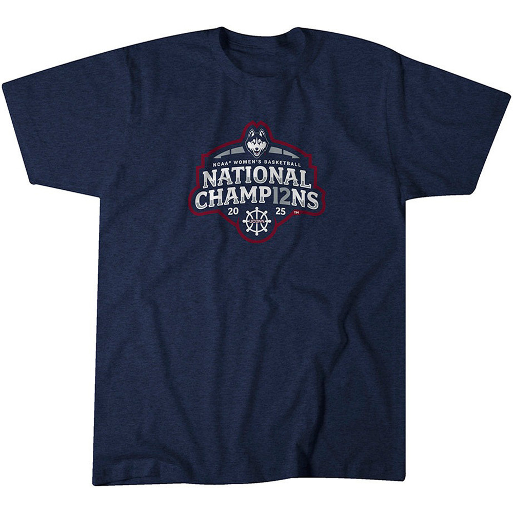 Uconn Women's Basketball National Champions 2025 Shirt NCAA Uconn Huskies Fan Gear Gifts